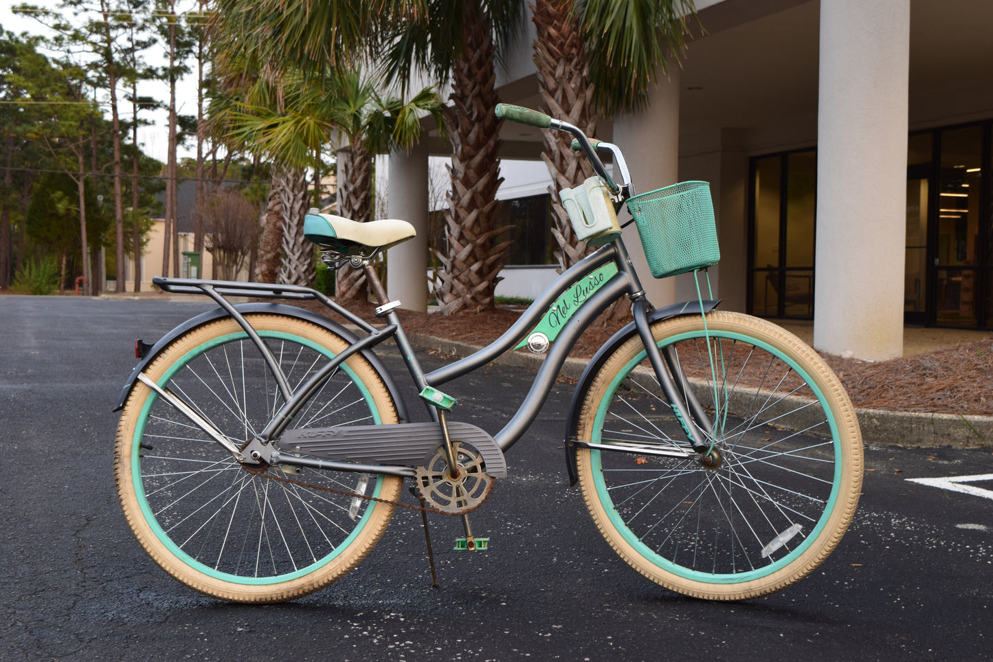 26in Pearl Silver Beach Cruiser