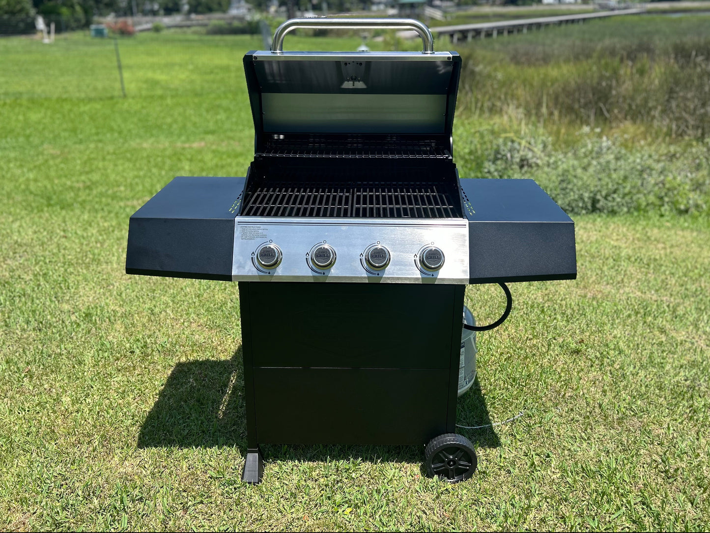4-Burner Propane Grill