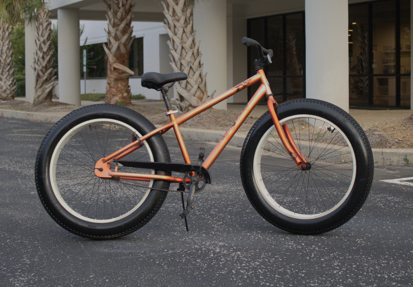 26in Bronze Fat Tire Beach Cruiser