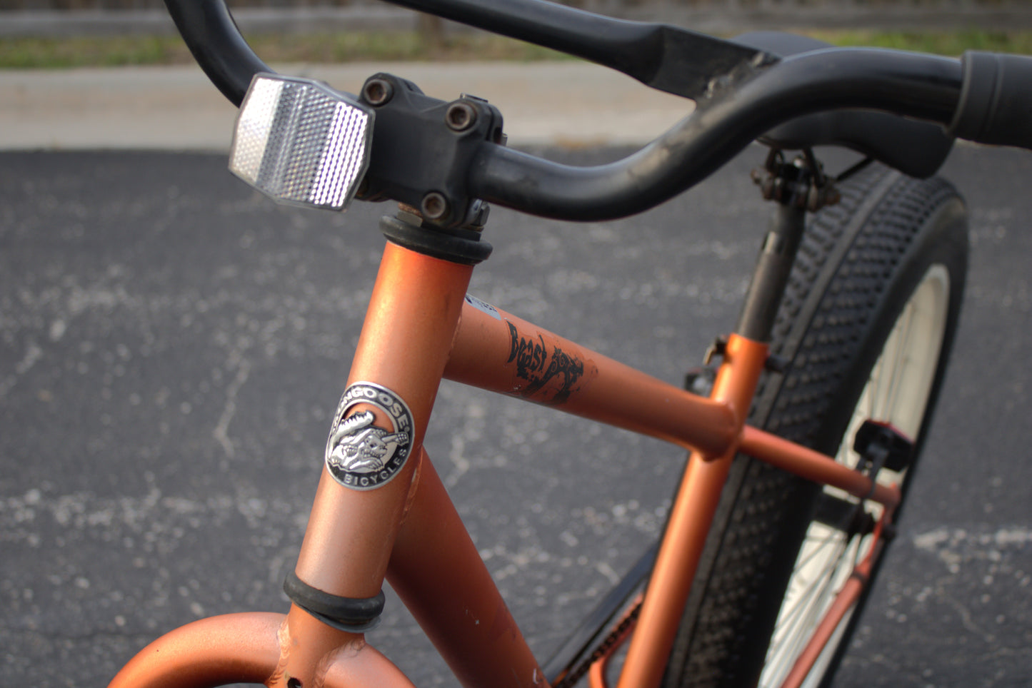 26in Bronze Fat Tire Beach Cruiser